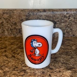 Vintage snoopy flying ace mug